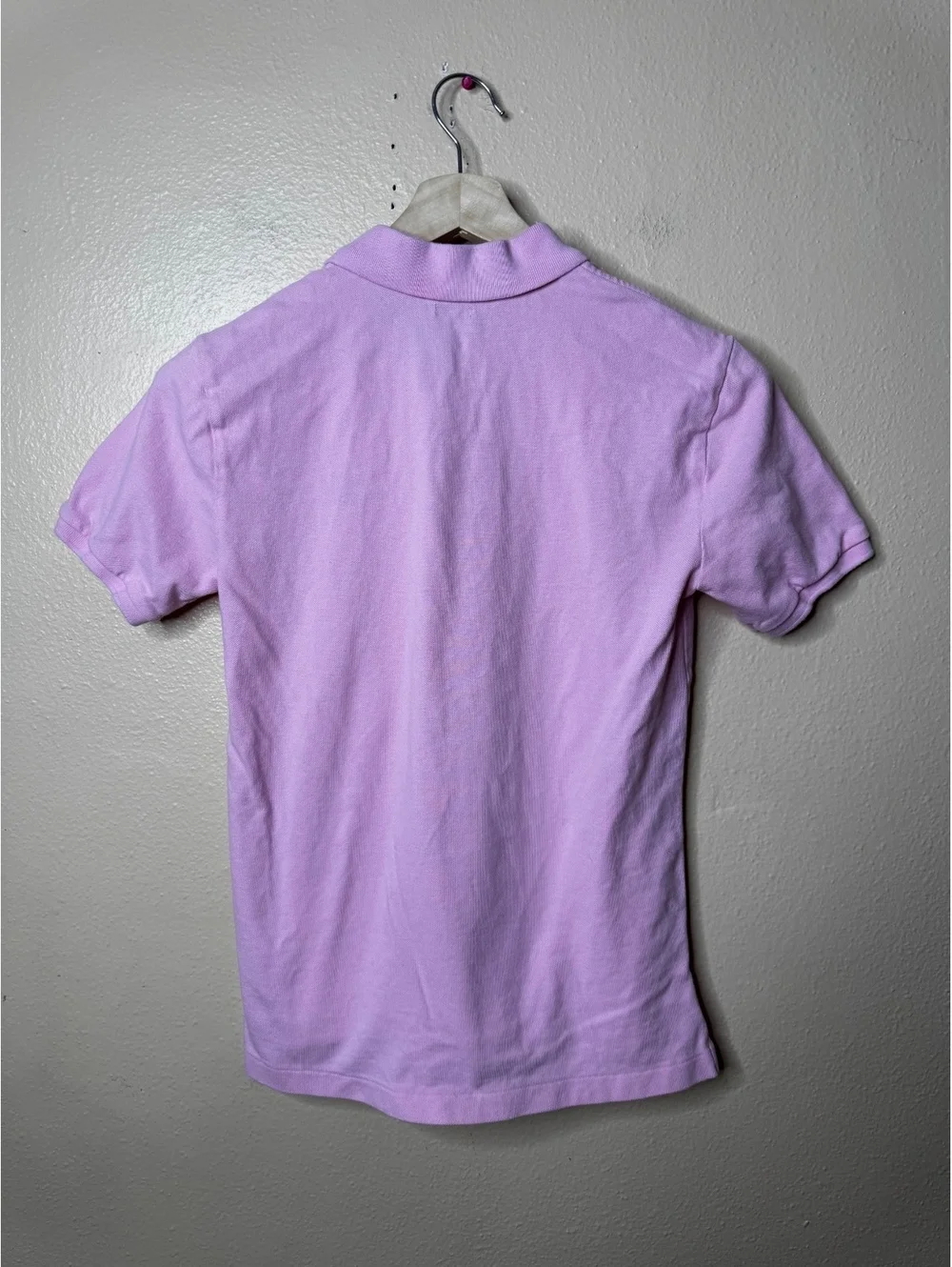 Polo Ralph Lauren Polo Shirt Kids Large 14/16 Pink Short Sleeve Classic Fit